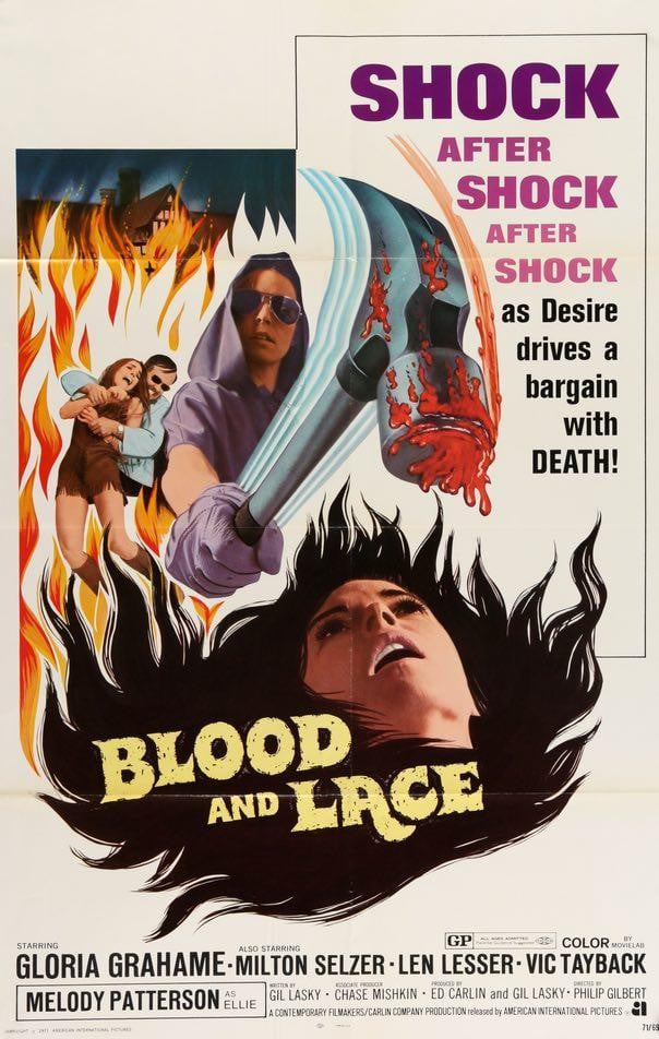 Blood and Lace (1971) original movie poster for sale at Original Film Art - Vintage Movie Posters