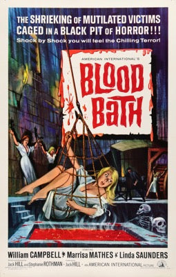 Blood Bath (1966) original movie poster for sale at Original Film Art - Vintage Movie Posters