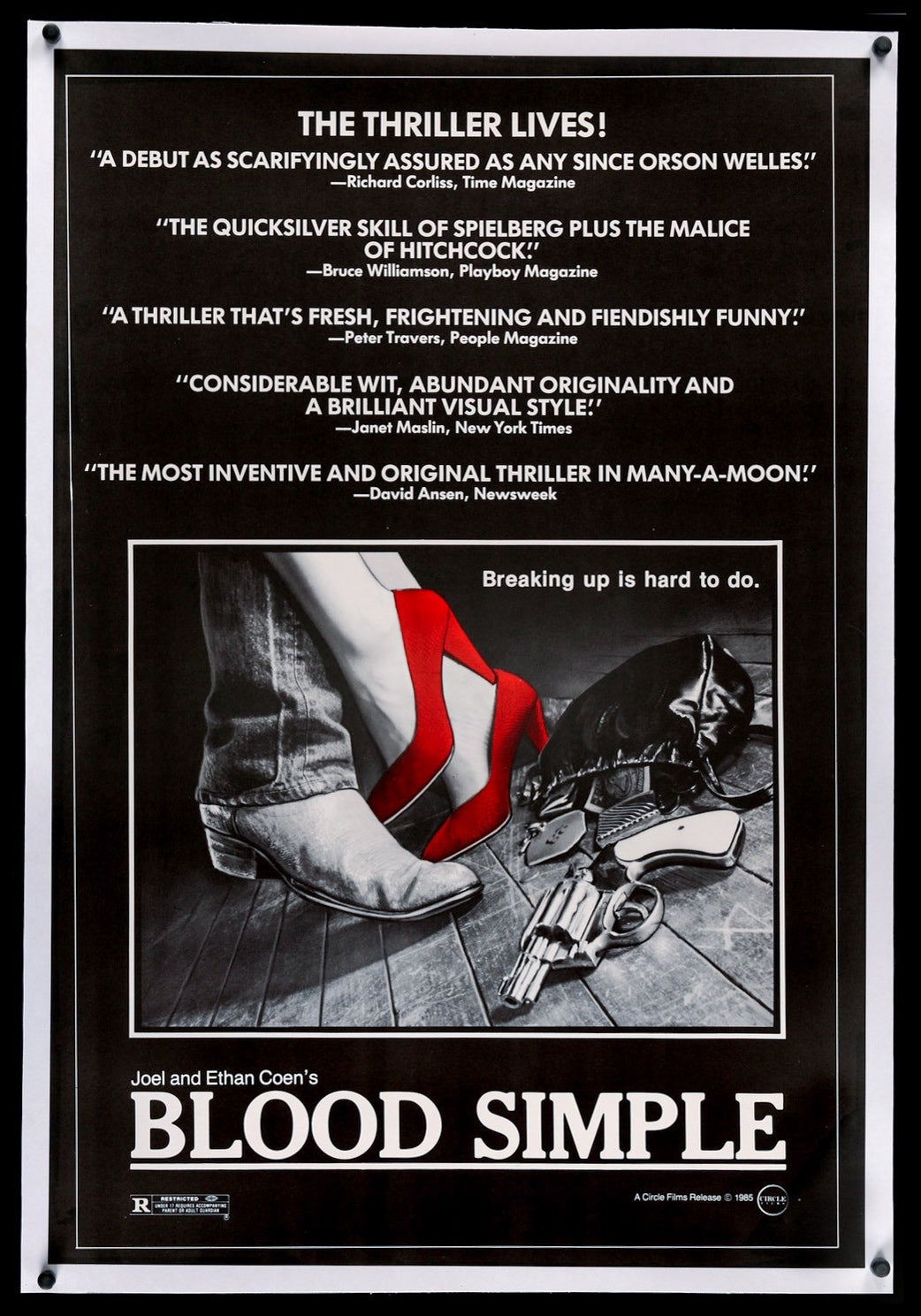 Blood Simple (1984) original movie poster for sale at Original Film Art