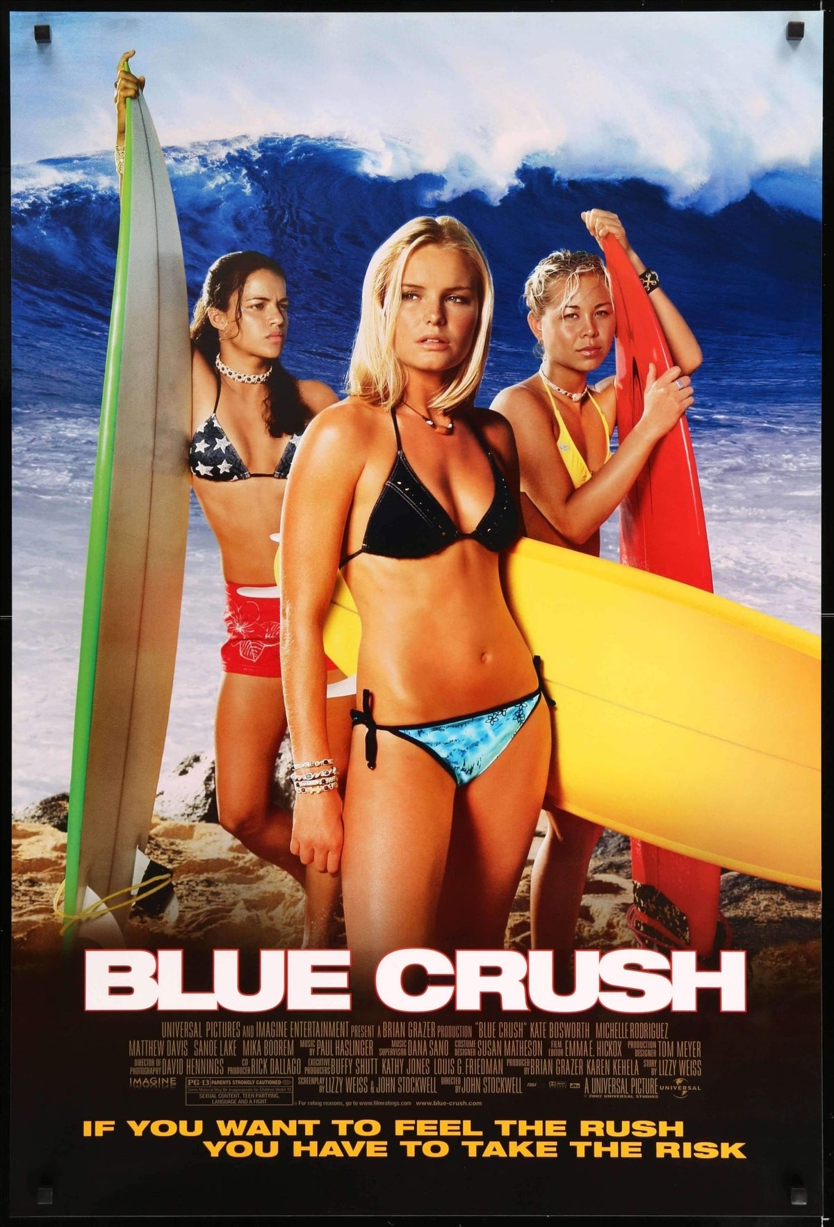 Blue Crush (2002) original movie poster for sale at Original Film Art - Vintage Movie Posters
