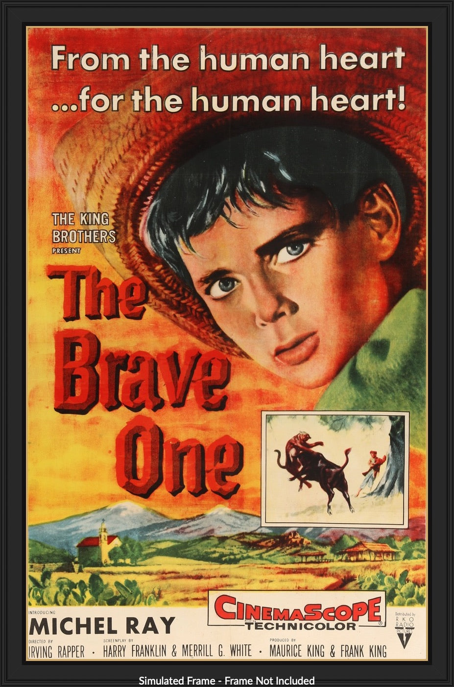 Brave One (1956) original movie poster for sale at Original Film Art - Vintage Movie Posters