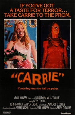 Carrie (1976) original movie poster for sale at Original Film Art - Vintage Movie Posters