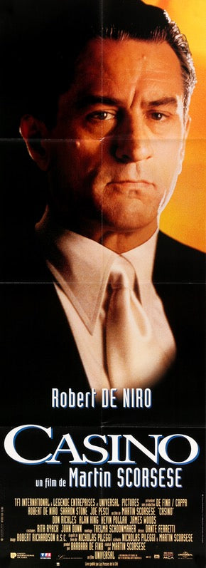 Casino (1995) original movie poster for sale at Original Film Art - Vintage Movie Posters