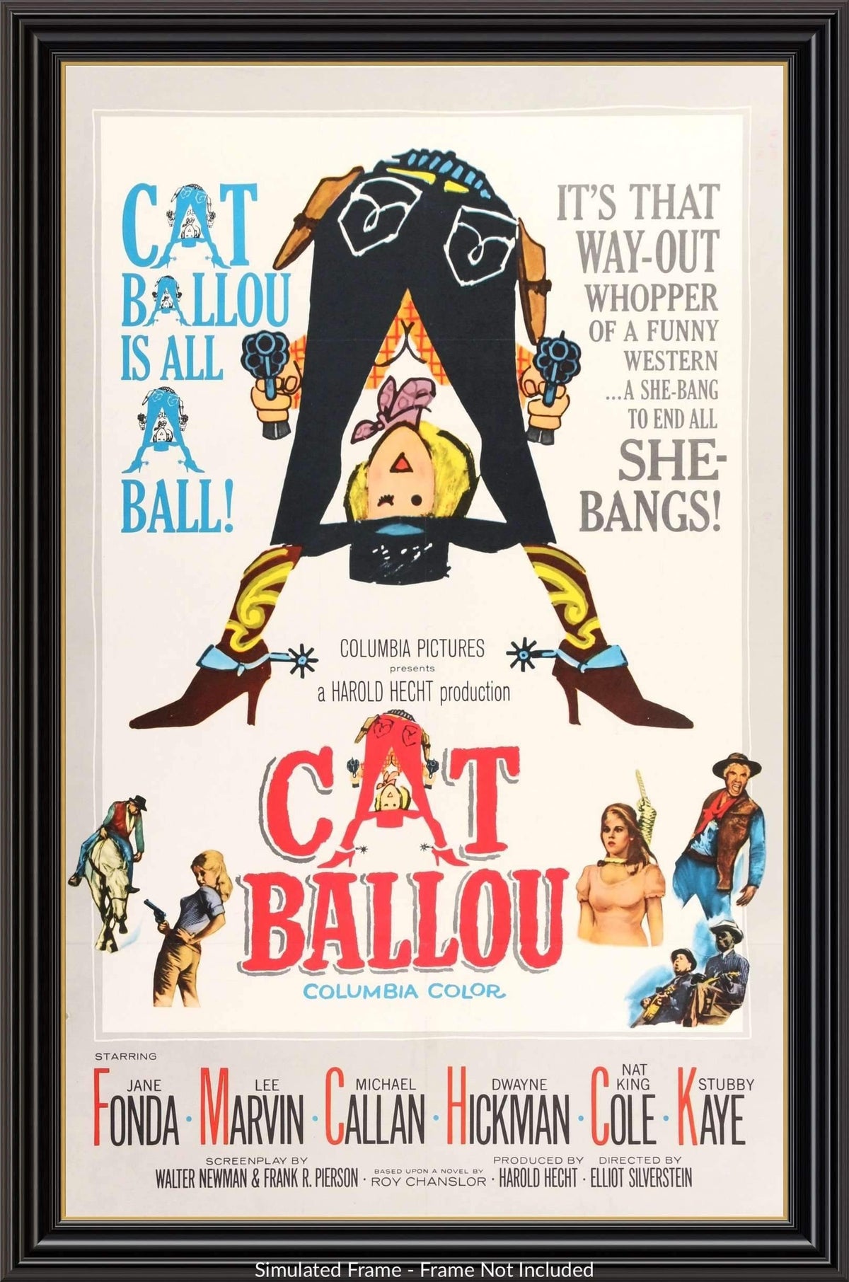 Cat Ballou (1965) original movie poster for sale at Original Film Art - Vintage Movie Posters