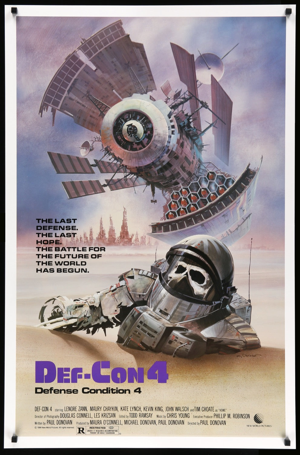 Def-Con 4 (1985) original movie poster for sale at Original Film Art - Vintage Movie Posters
