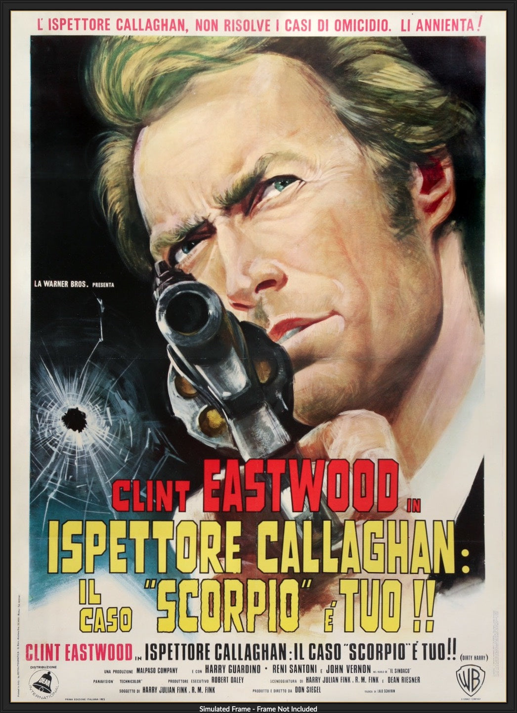 Dirty Harry (1971) original movie poster for sale at Original Film Art - Vintage Movie Posters