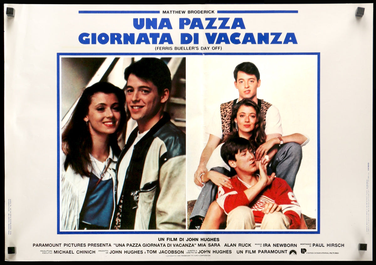 Ferris Bueller&#39;s Day Off (1986) original movie poster for sale at Original Film Art - Vintage Movie Posters