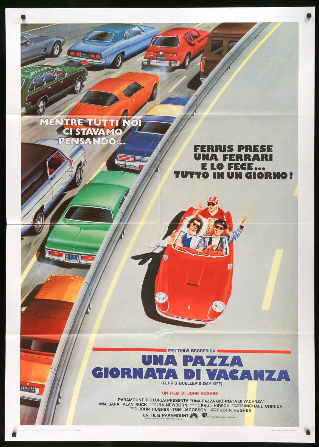 Ferris Bueller&#39;s Day Off (1986) original movie poster for sale at Original Film Art - Vintage Movie Posters
