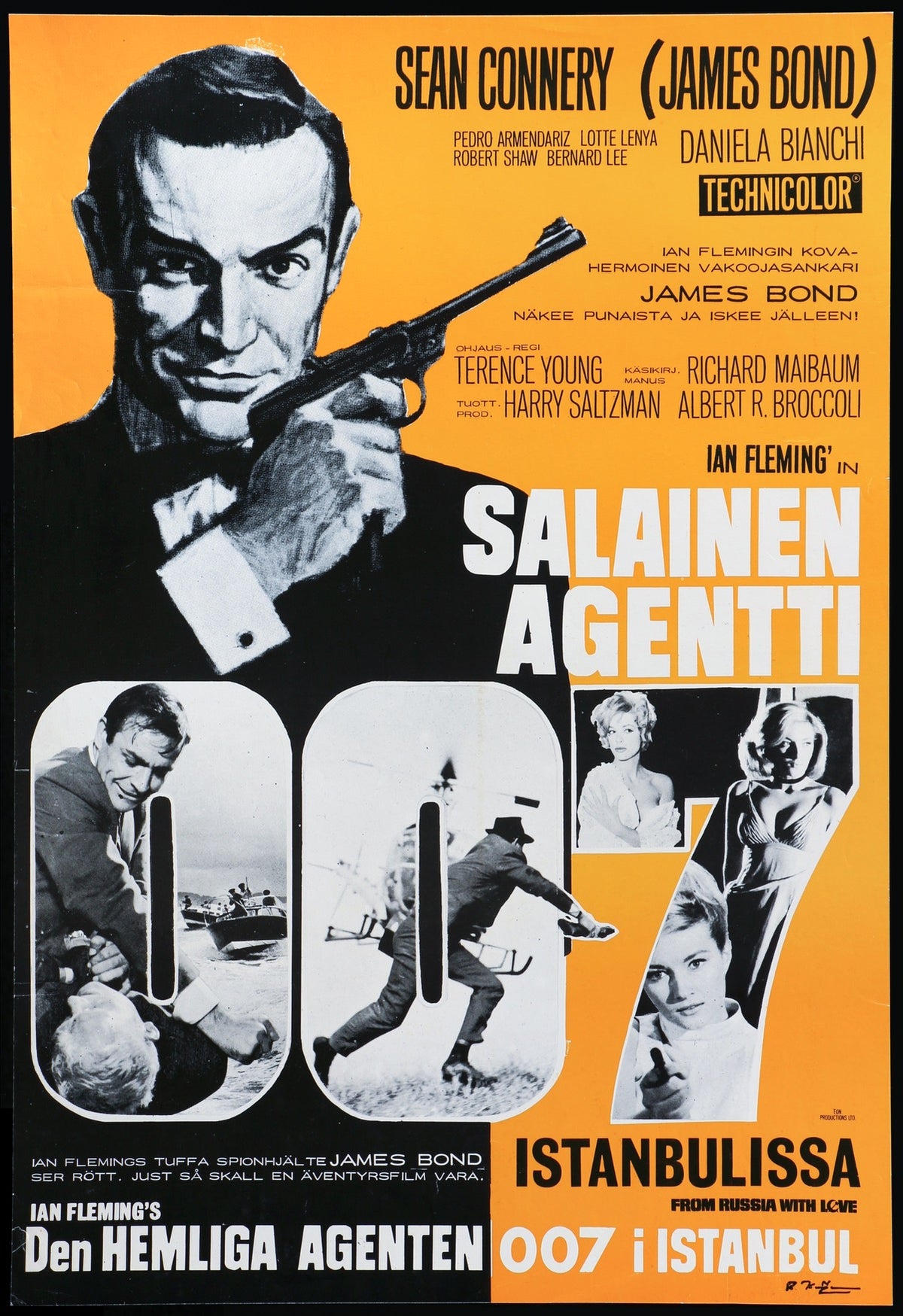 From Russia with Love (1963) original movie poster for sale at Original Film Art - Vintage Movie Posters