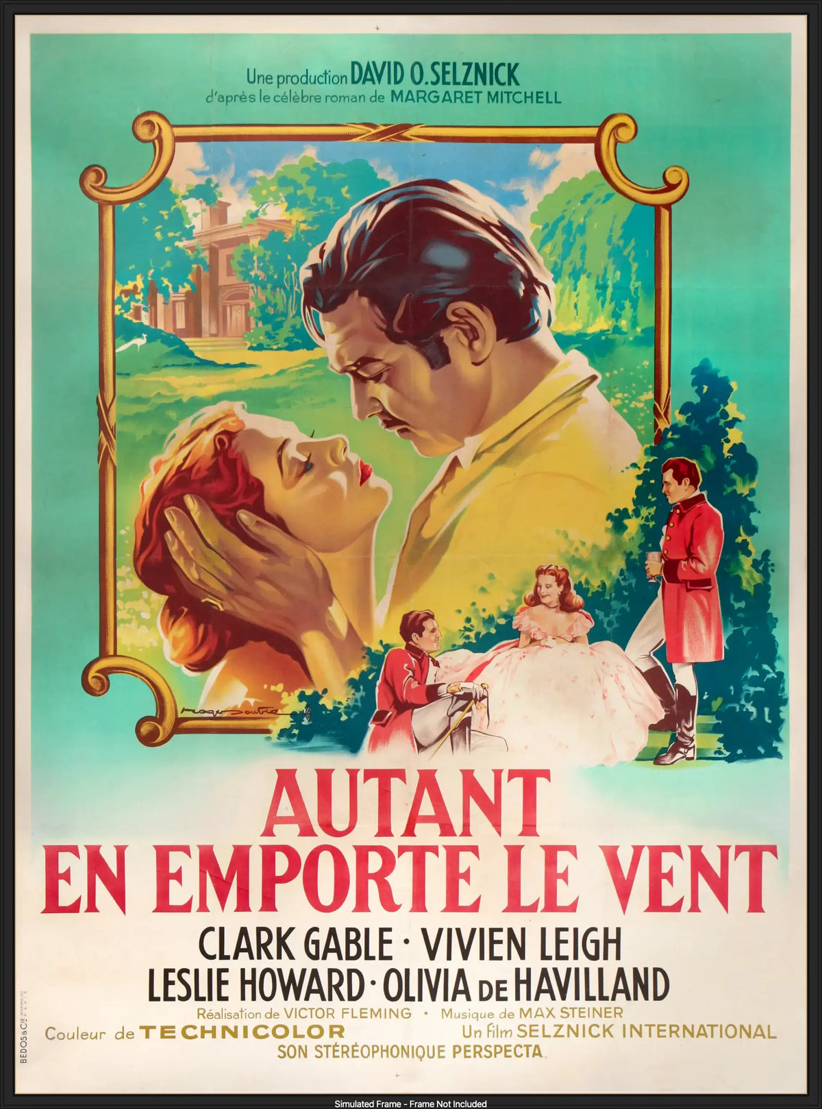 Gone with the Wind (1939) original movie poster for sale at Original Film Art - Vintage Movie Posters