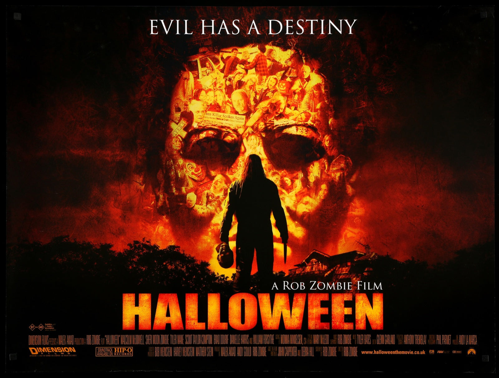 Halloween (2007) original movie poster for sale at Original Film Art - Vintage Movie Posters