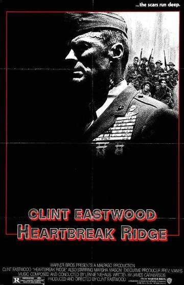 Heartbreak Ridge (1986) original movie poster for sale at Original Film Art - Vintage Movie Posters