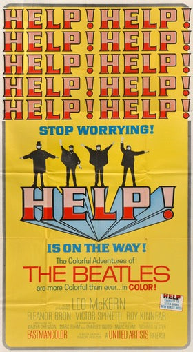 Help! (1965) original movie poster for sale at Original Film Art - Vintage Movie Posters