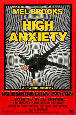 High Anxiety (1977) original movie poster for sale at Original Film Art - Vintage Movie Posters