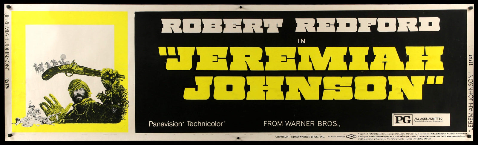 Jeremiah Johnson (1972) original movie poster for sale at Original Film Art - Vintage Movie Posters
