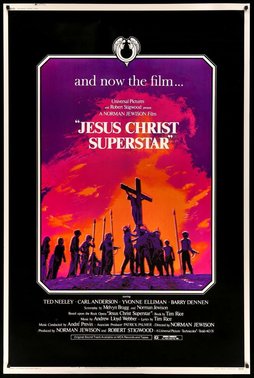 Jesus Christ Superstar (1973) original movie poster for sale at Original Film Art - Vintage Movie Posters