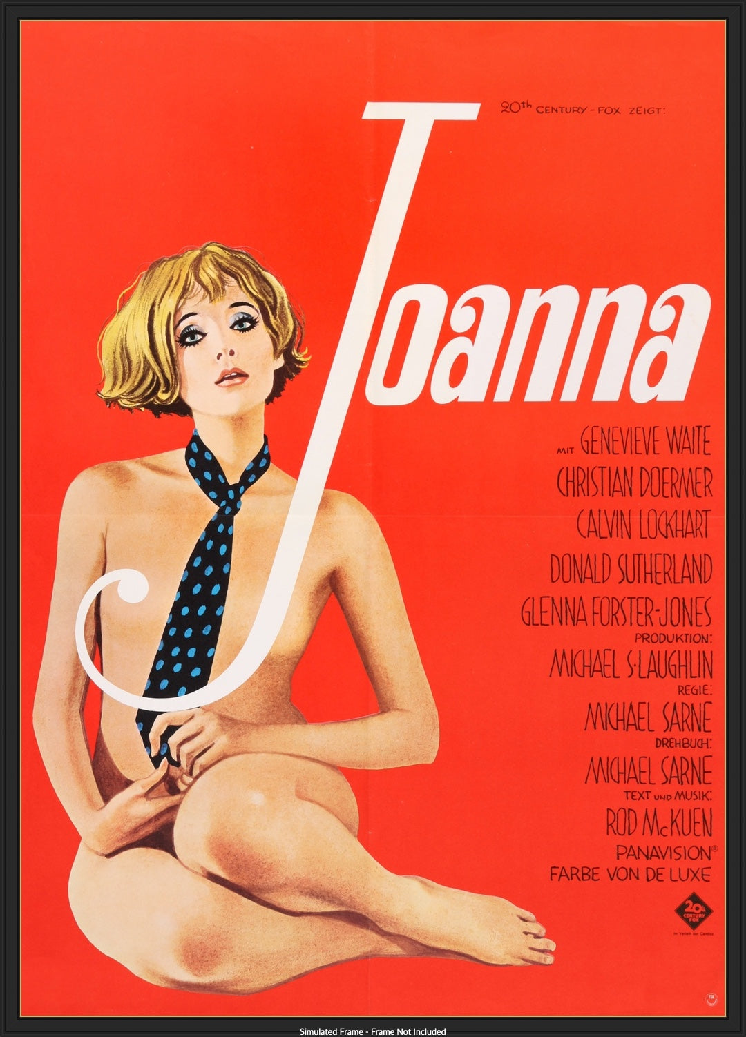 Joanna (1968) original movie poster for sale at Original Film Art - Vintage Movie Posters