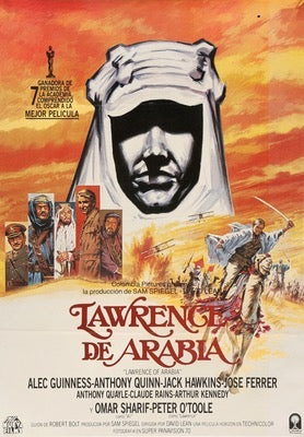 Lawrence of Arabia (1962) original movie poster for sale at Original Film Art - Vintage Movie Posters