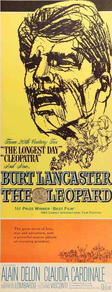 Leopard (1963) original movie poster for sale at Original Film Art - Vintage Movie Posters