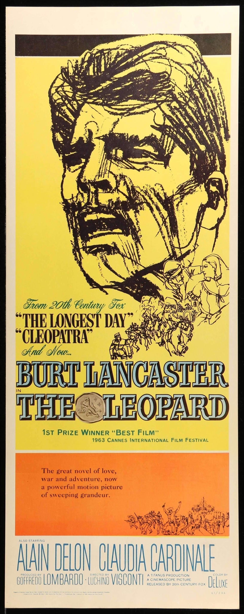 Leopard (1963) original movie poster for sale at Original Film Art - Vintage Movie Posters