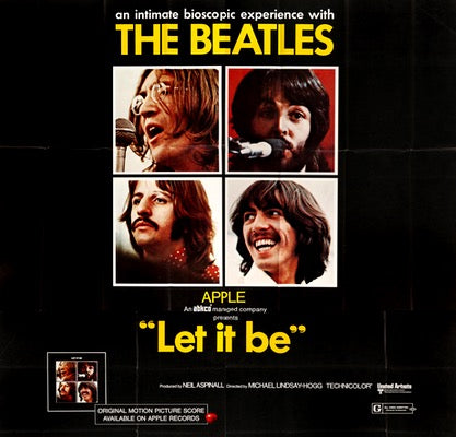 Let It Be (1970) original movie poster for sale at Original Film Art - Vintage Movie Posters