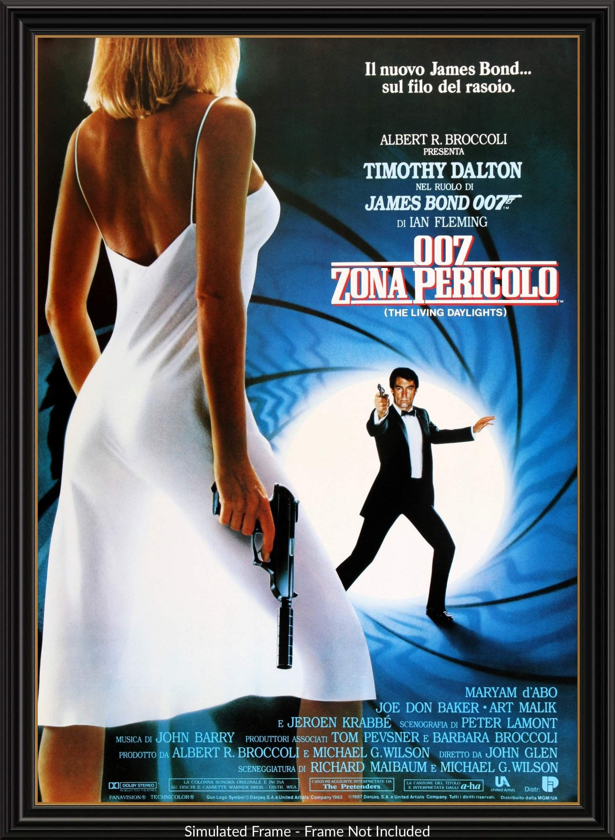 Living Daylights (1987) original movie poster for sale at Original Film Art - Vintage Movie Posters