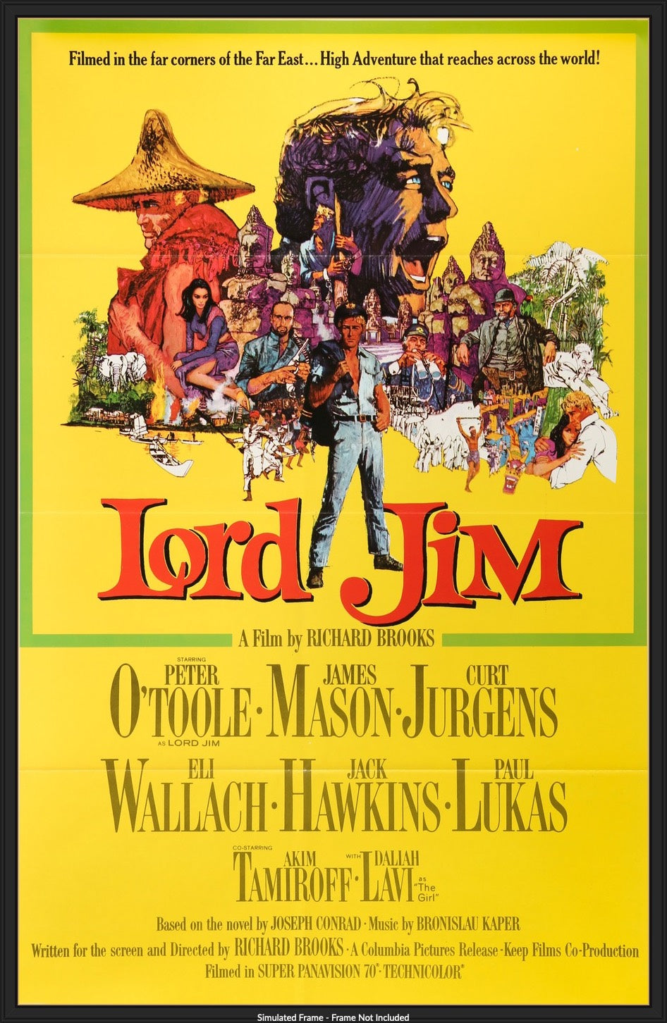 Lord Jim (1965) original movie poster for sale at Original Film Art - Vintage Movie Posters