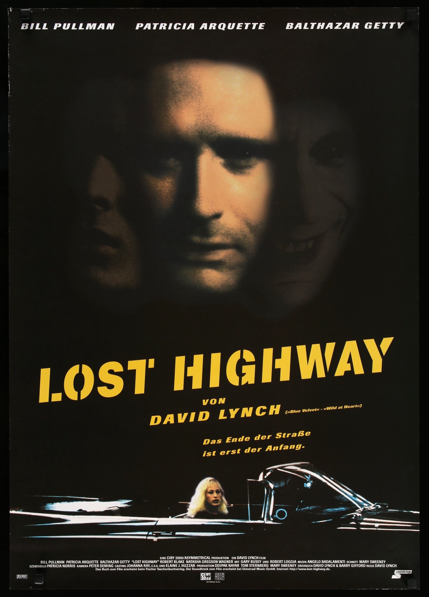 Lost Highway (1997) original movie poster for sale at Original Film Art - Vintage Movie Posters