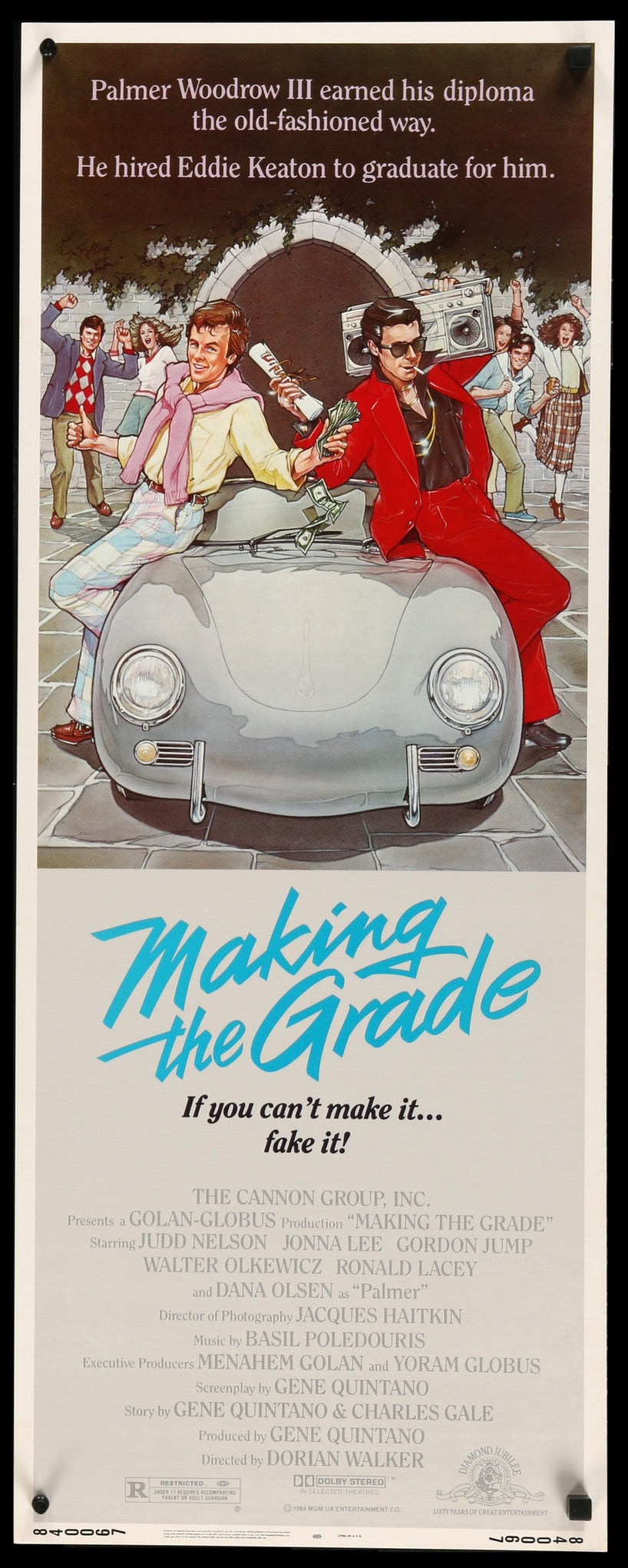 Making the Grade (1984) original movie poster for sale at Original Film Art - Vintage Movie Posters