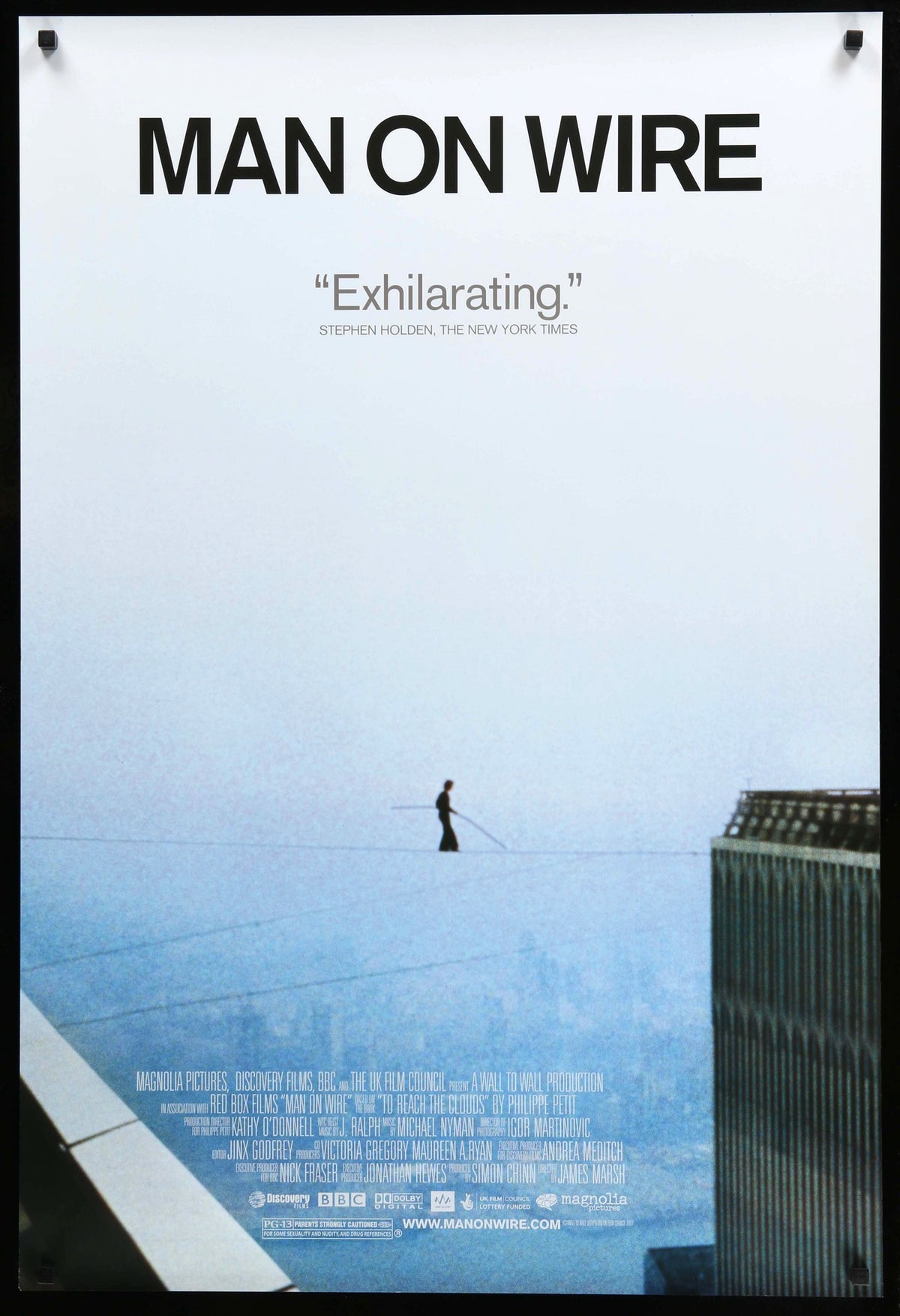 Man on Wire (2008) original movie poster for sale at Original Film Art - Vintage Movie Posters