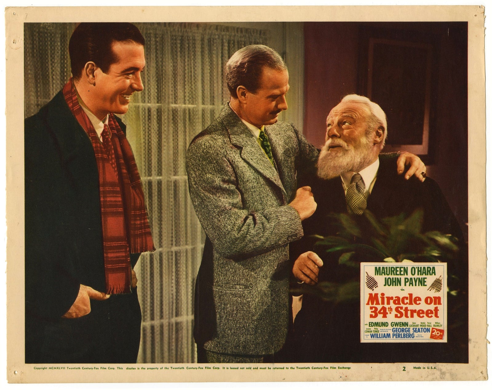 Miracle on 34th Street (1947) original movie poster for sale at Original Film Art - Vintage Movie Posters