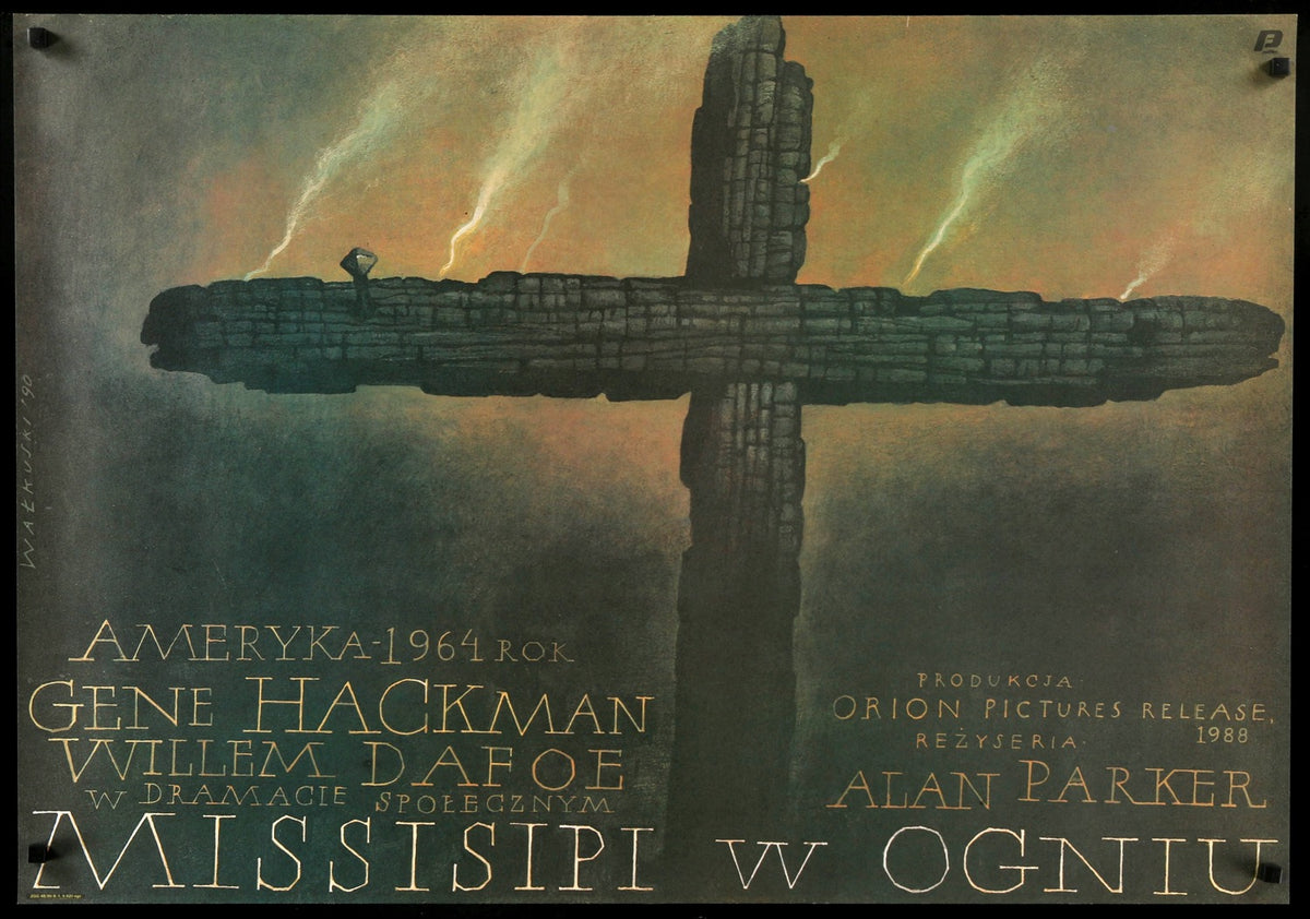 Mississippi Burning (1988) original movie poster for sale at Original Film Art - Vintage Movie Posters