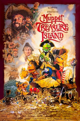 Muppet Treasure Island (1996) original movie poster for sale at Original Film Art - Vintage Movie Posters