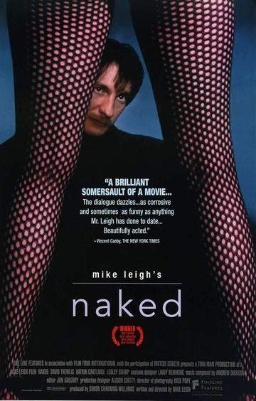 Naked (1993) original movie poster for sale at Original Film Art - Vintage Movie Posters