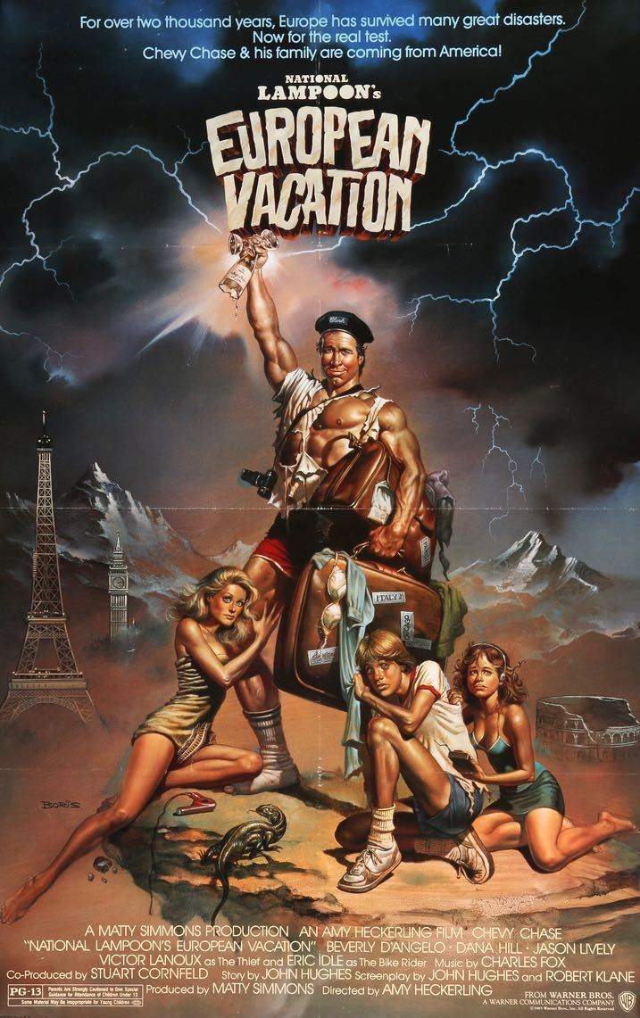 National Lampoon's European Vacation (1985) original movie poster for sale at Original Film Art - Vintage Movie Posters