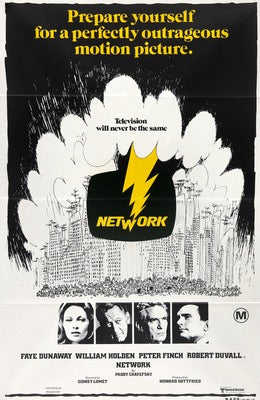 Network (1976) original movie poster for sale at Original Film Art - Vintage Movie Posters