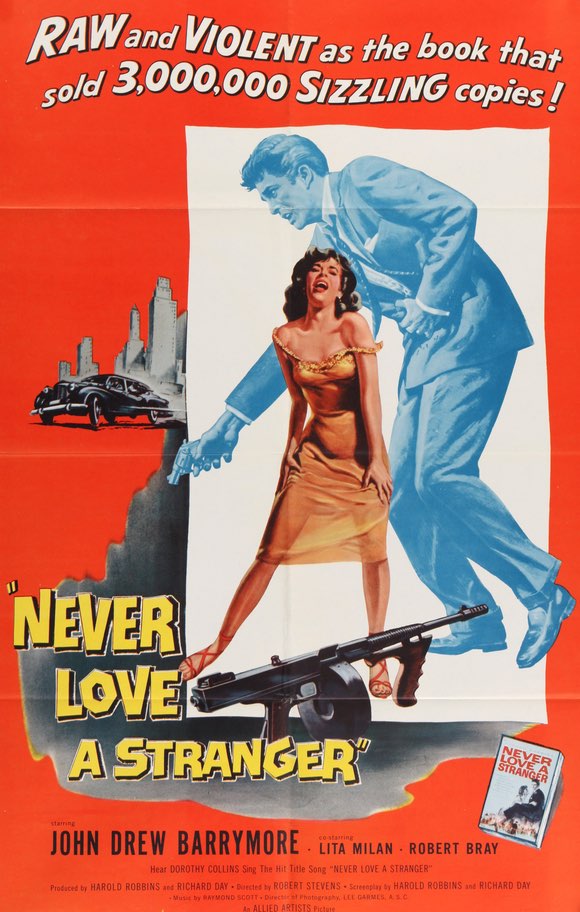Never Love a Stranger (1958) original movie poster for sale at Original Film Art - Vintage Movie Posters
