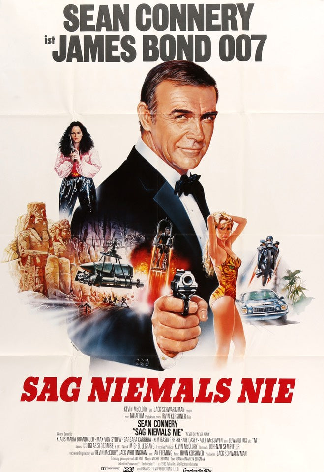 Never Say Never Again (1983) original movie poster for sale at Original Film Art - Vintage Movie Posters