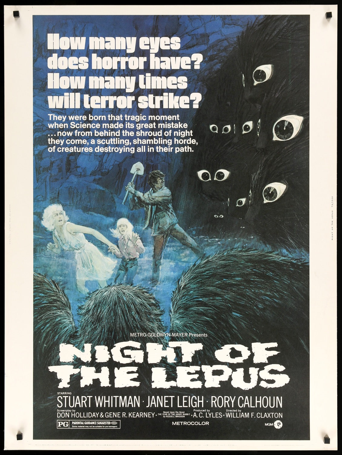 Night of the Lepus (1972) original movie poster for sale at Original Film Art - Vintage Movie Posters