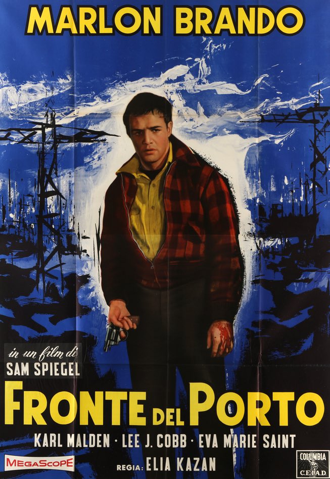 On the Waterfront (1954) original movie poster for sale at Original Film Art - Vintage Movie Posters