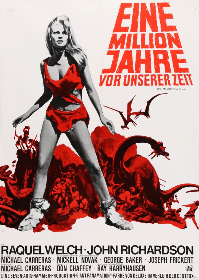 One Million Years B.C. (1966) original movie poster for sale at Original Film Art - Vintage Movie Posters
