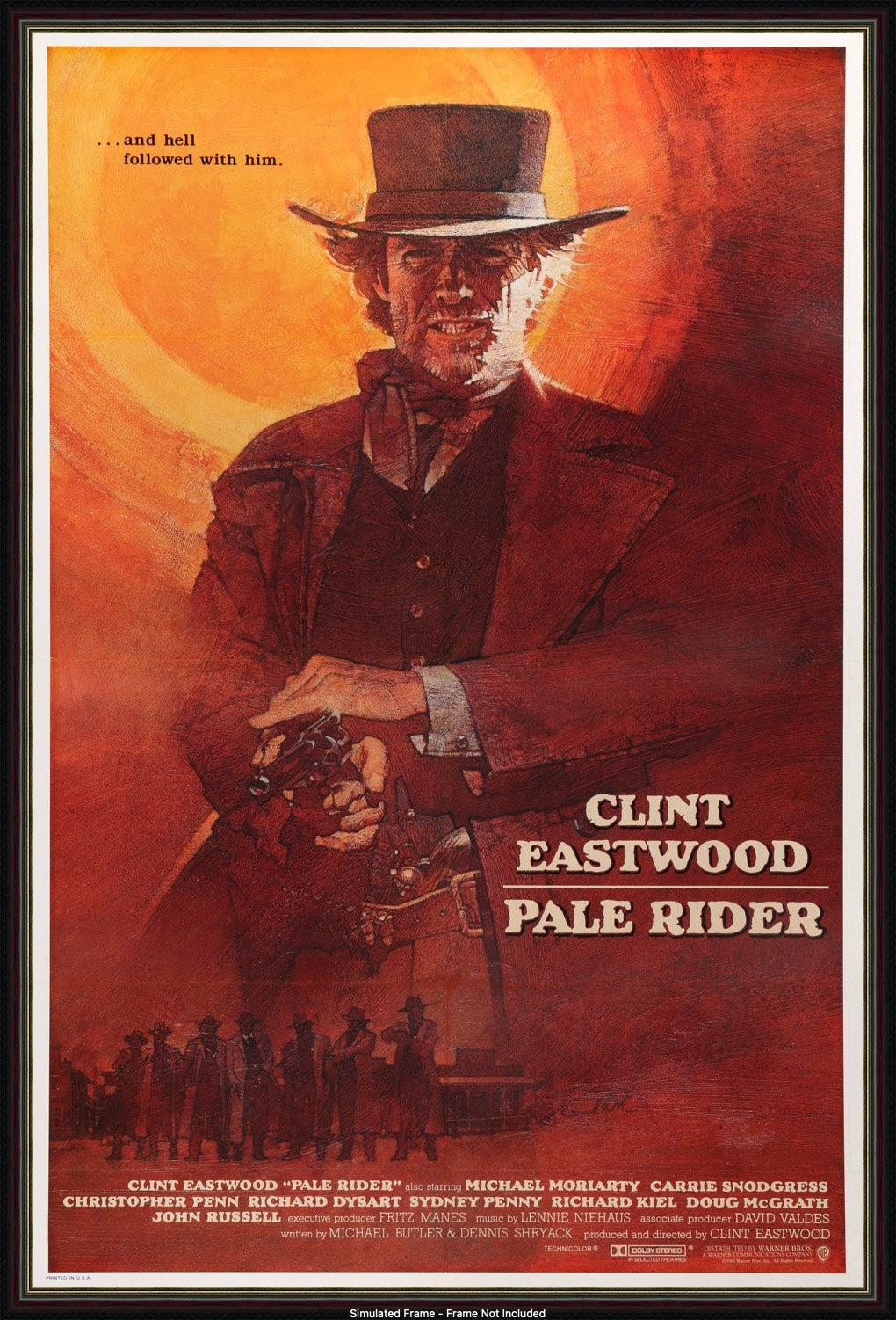 Pale Rider (1985) original movie poster for sale at Original Film Art - Vintage Movie Posters