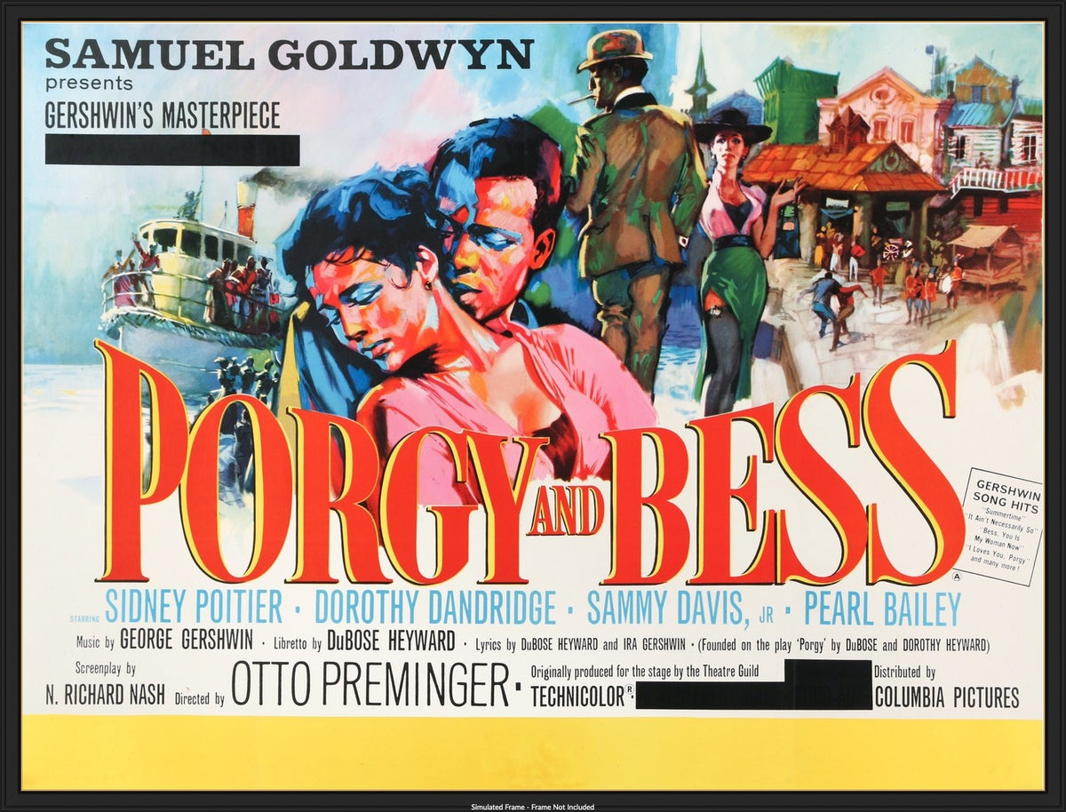 Porgy and Bess (1959) original movie poster for sale at Original Film Art - Vintage Movie Posters