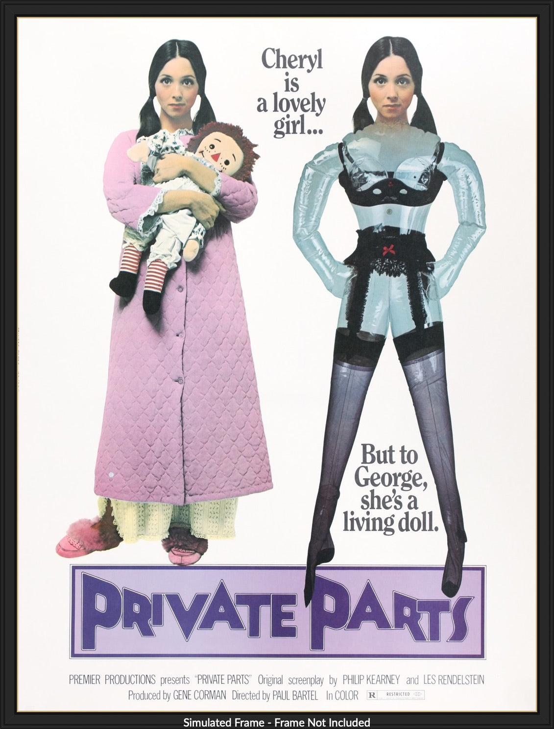 Private Parts (1972) original movie poster for sale at Original Film Art - Vintage Movie Posters