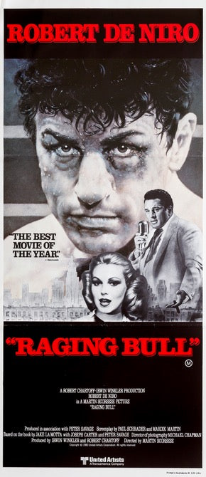 Raging Bull (1980) original movie poster for sale at Original Film Art - Vintage Movie Posters