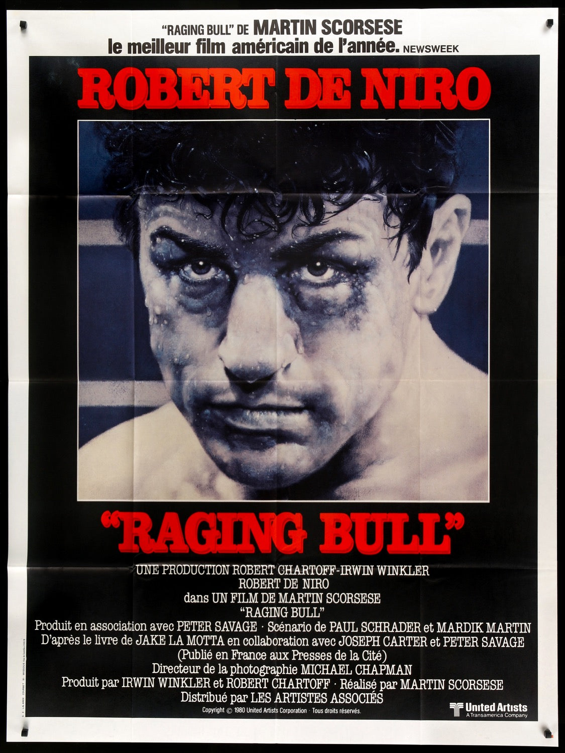 Raging Bull (1980) original movie poster for sale at Original Film Art - Vintage Movie Posters