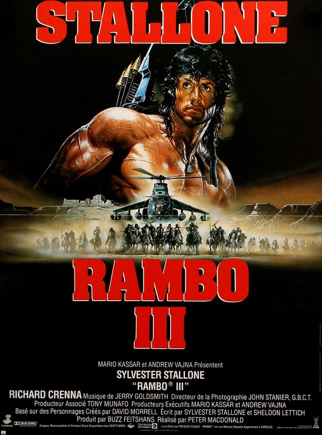 Rambo III (1988) original movie poster for sale at Original Film Art - Vintage Movie Posters