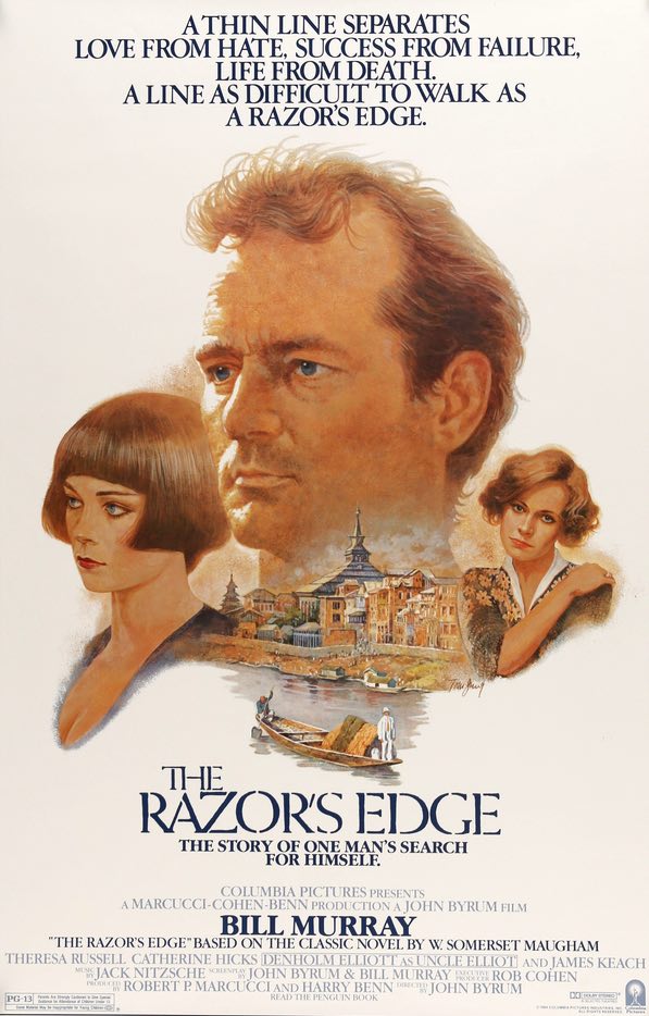 Razor's Edge (1984) original movie poster for sale at Original Film Art - Vintage Movie Posters