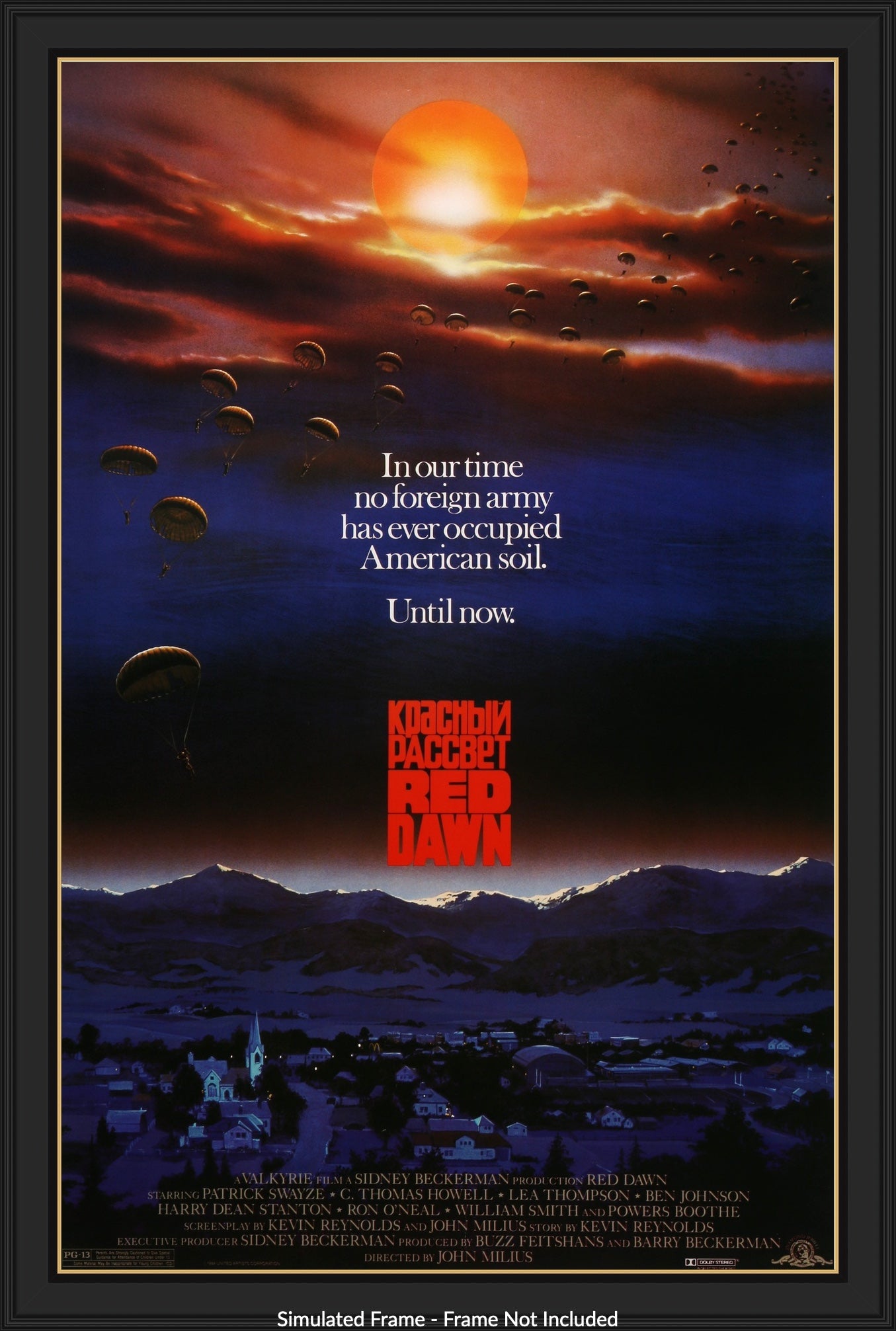Red Dawn (1984) original movie poster for sale at Original Film Art