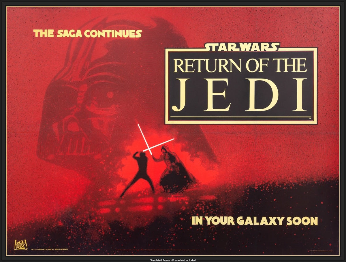 Return of the Jedi (1983) original movie poster for sale at Original Film Art - Vintage Movie Posters